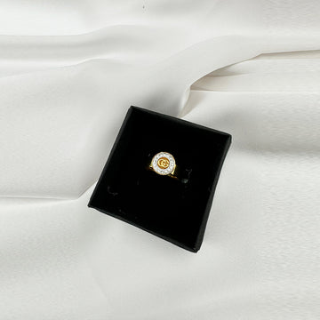 Gucci Ring with Crystal Accents