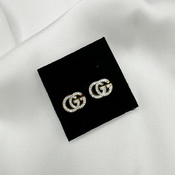 Gucci Crystal Stud Earrings