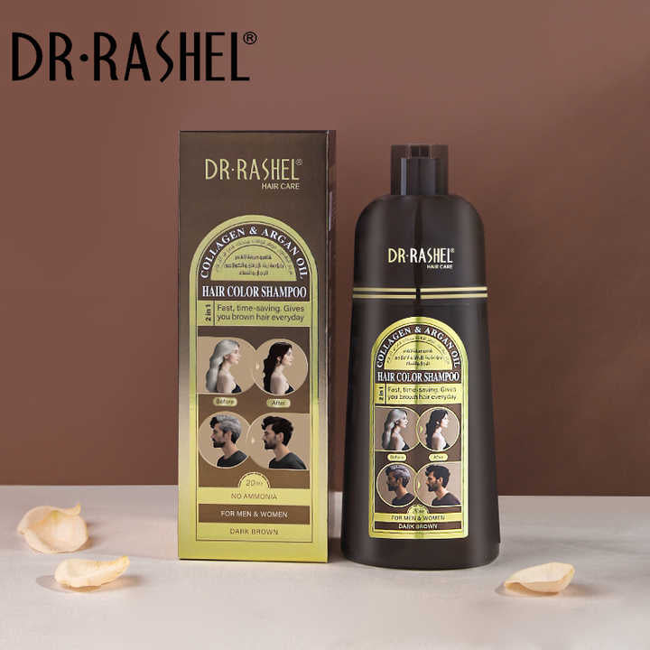 Dr.Rashel Collagen and Argan Oil Hair Color Shampoo