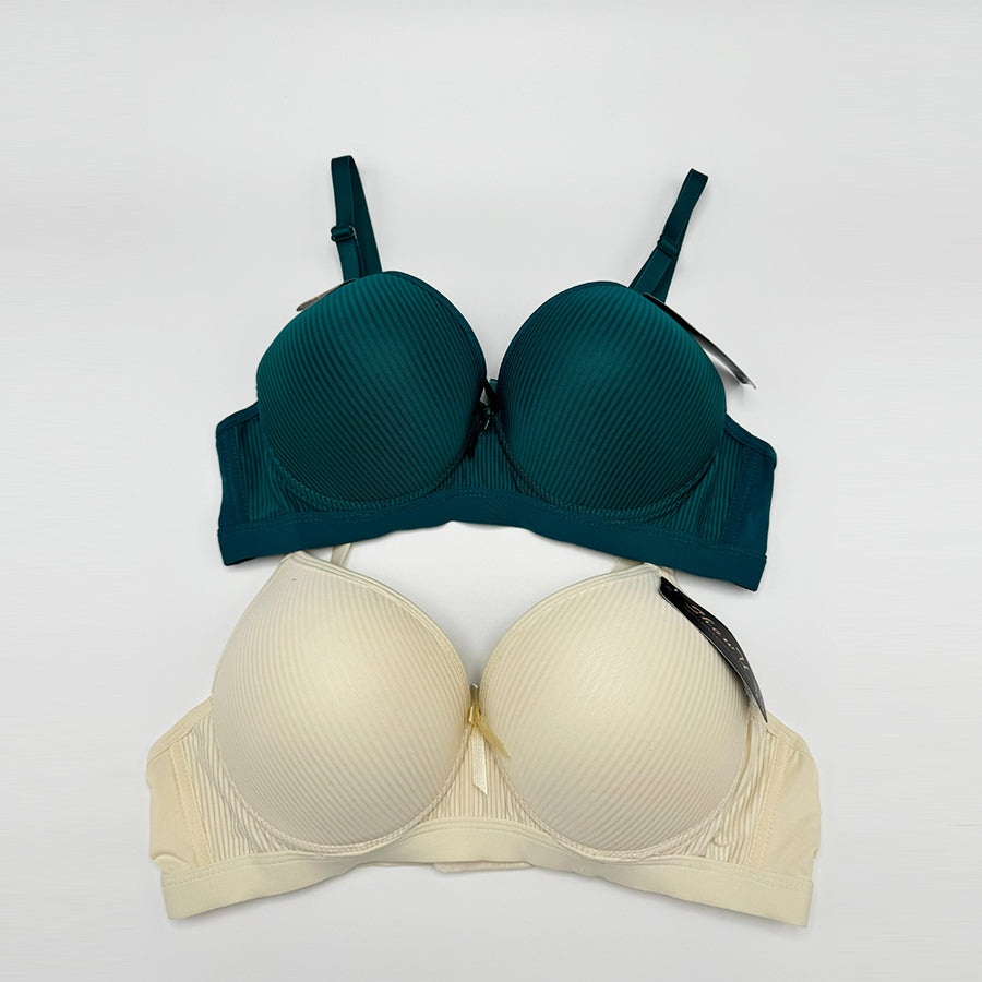 Seamless Wire-Free Bra with Side Support and Lift