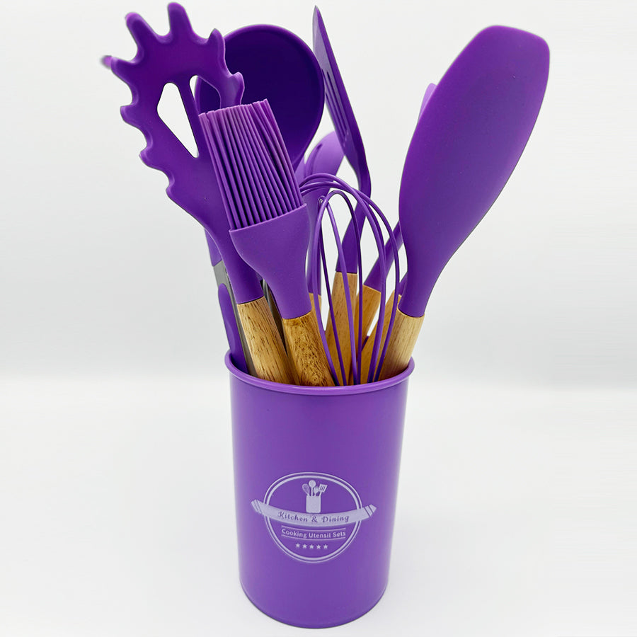 Silicone Cooking Utensils Set