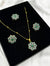 Emerald Blossom Necklace Set