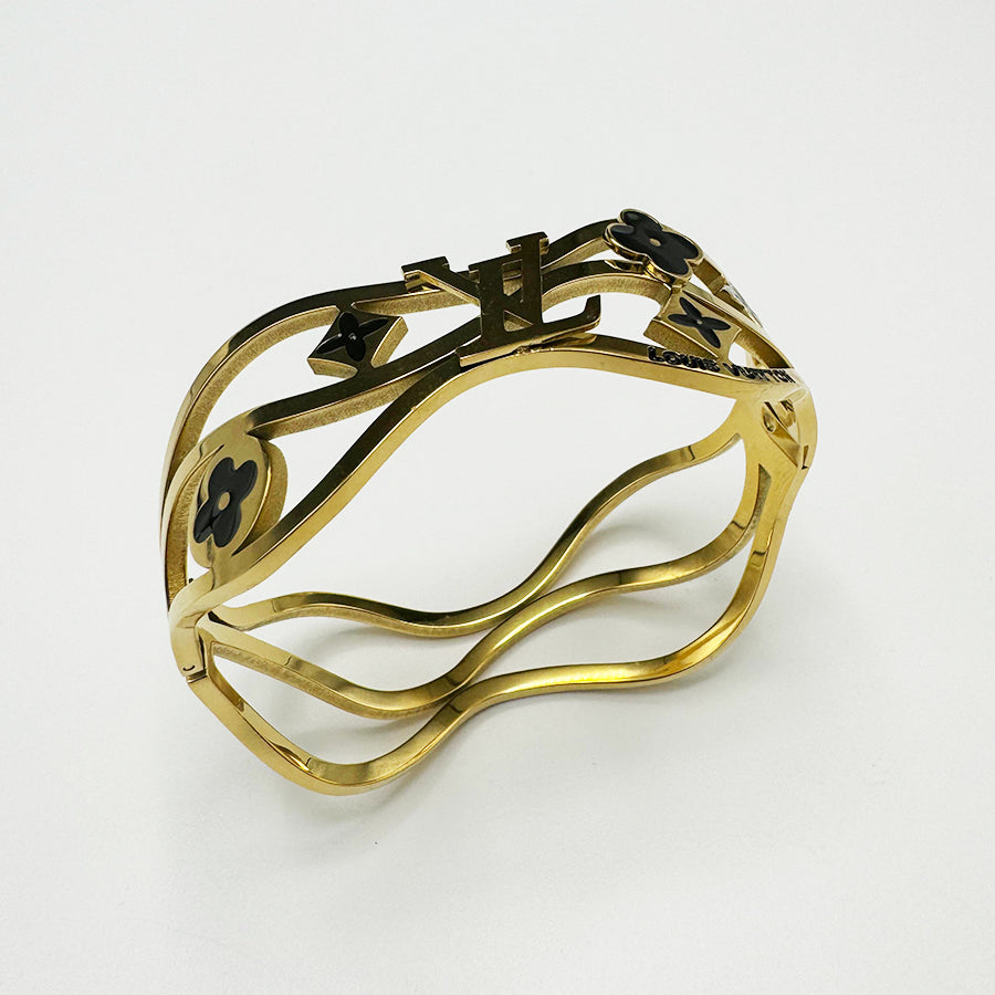 Flower Design Louis Vuitton Bracelet